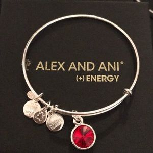Red jewel Alex and ani